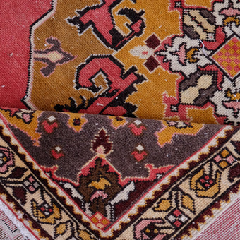 6387 Handwoven Vintage Rug 4'9x7'11
