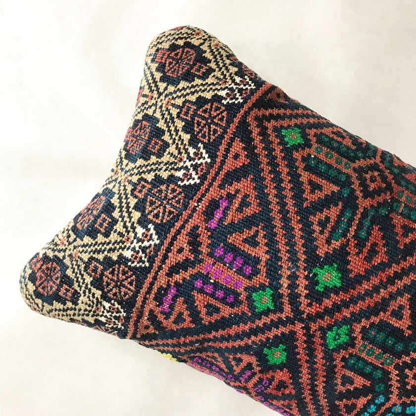 Mavi 02 Kilim Pillow 12x22