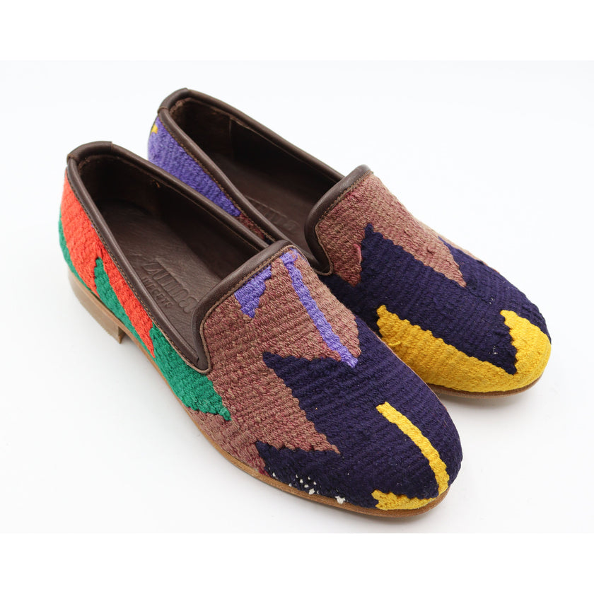 #3710 Handmade Kilim Loafer - Size 37