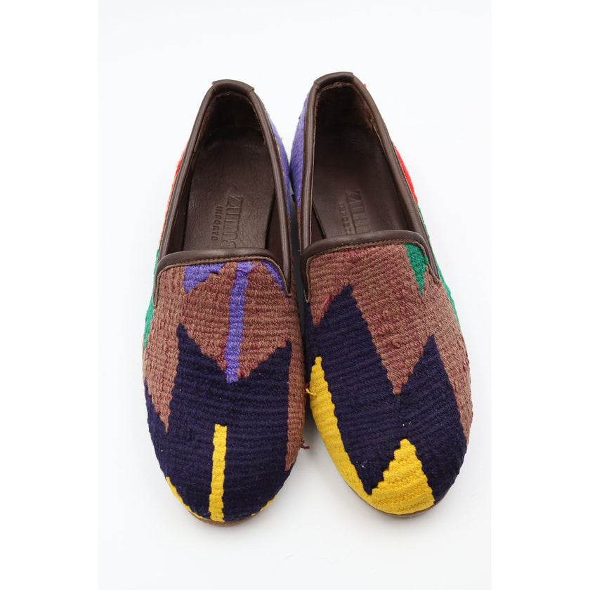 #3710 Handmade Kilim Loafer - Size 37