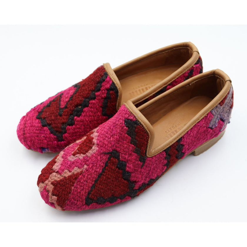 #3711 Handmade Kilim Loafer - Size 37