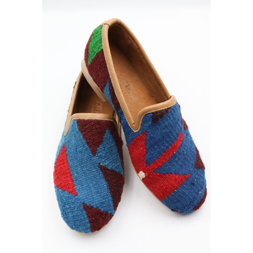 #3704 Handmade Kilim Loafer - Size 37