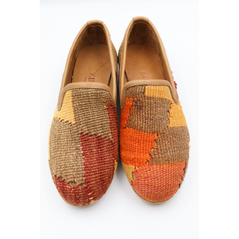 #3705 Handmade Kilim Loafer - Size 37