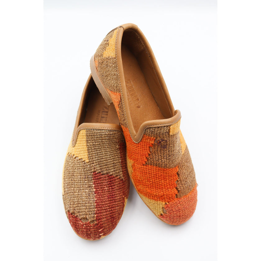 #3705 Handmade Kilim Loafer - Size 37