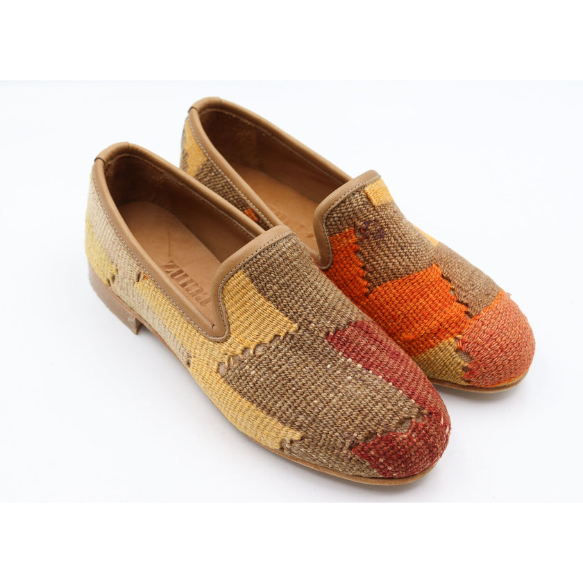 #3705 Handmade Kilim Loafer - Size 37