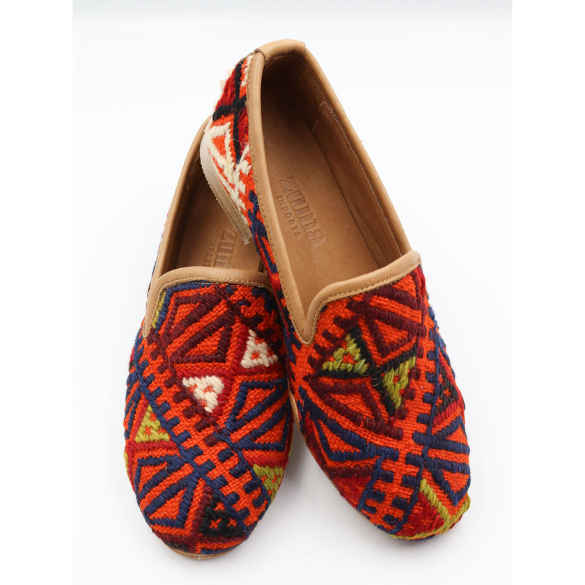 #3708 Handmade Kilim Loafer - Size 37