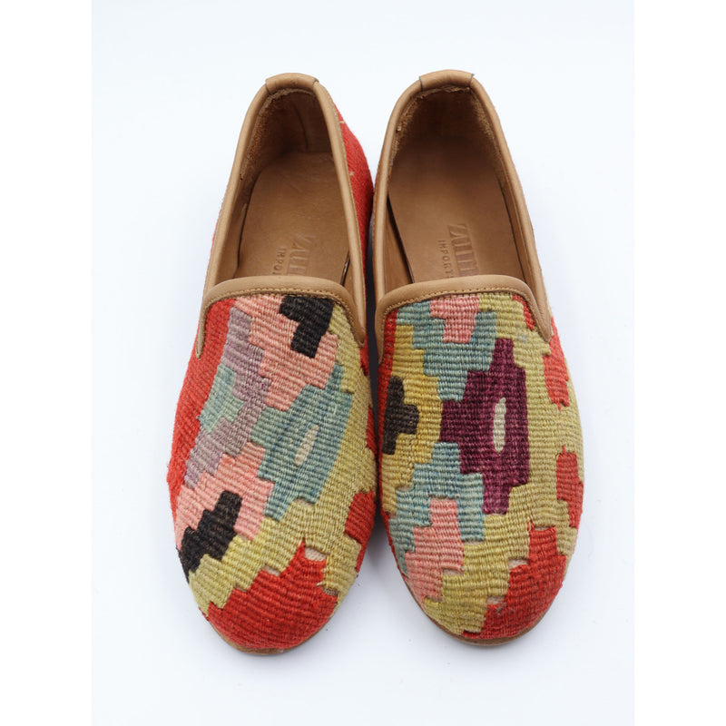 #3707 Handmade Kilim Loafer - Size 37