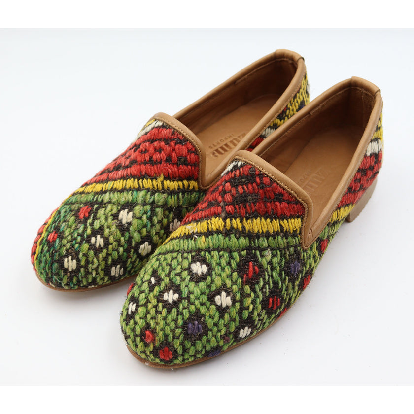 #3709 Handmade Kilim Loafer - Size 37