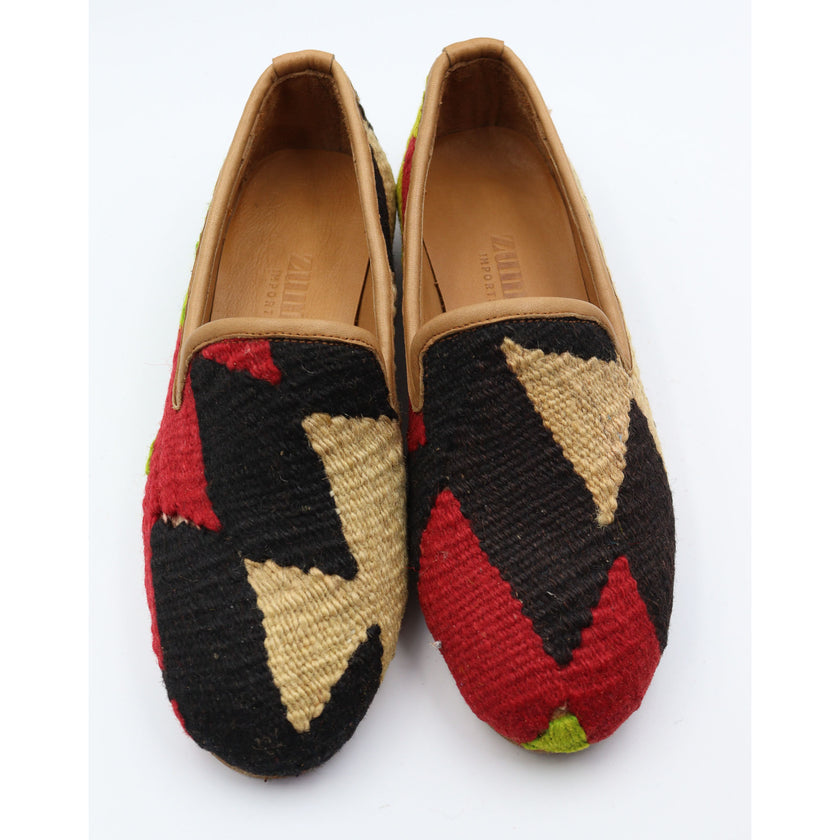 #3810 Handmade Kilim Loafer - Size 38