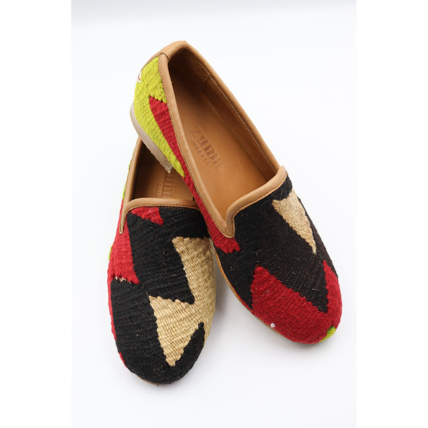 #3810 Handmade Kilim Loafer - Size 38