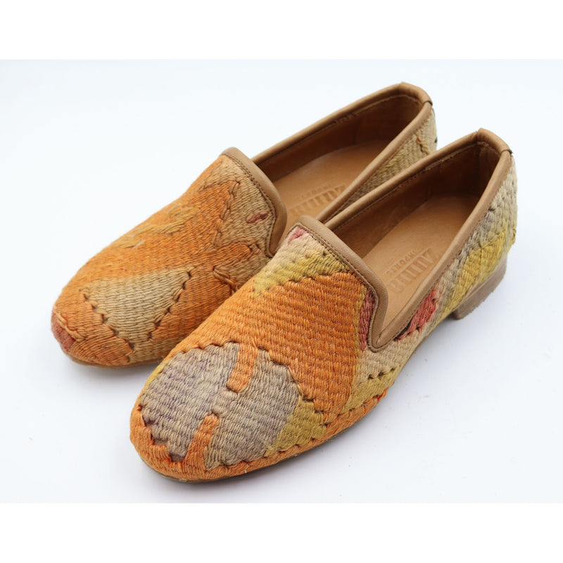 #3811 Handmade Kilim Loafer - Size 38