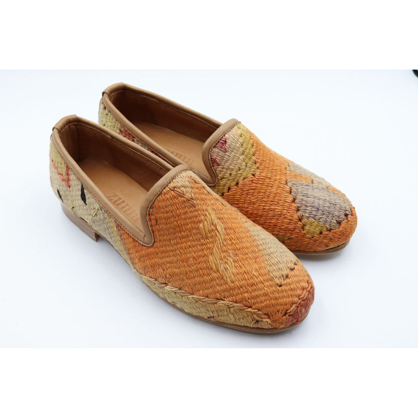 #3811 Handmade Kilim Loafer - Size 38