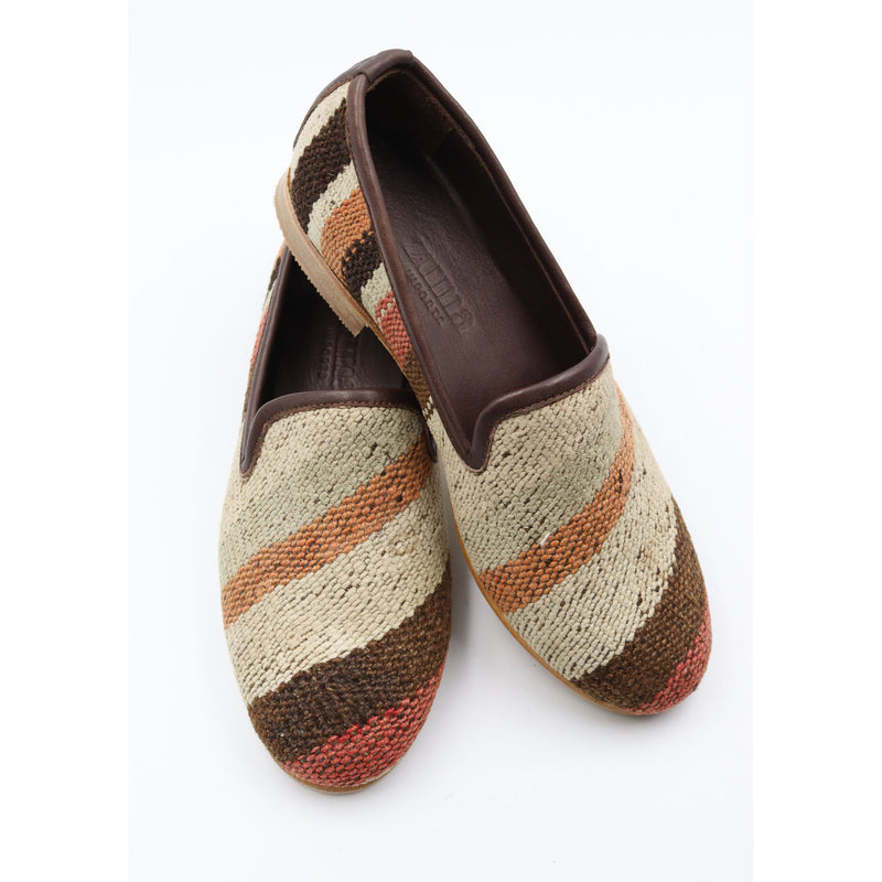#3812 Handmade Kilim Loafer - Size 38