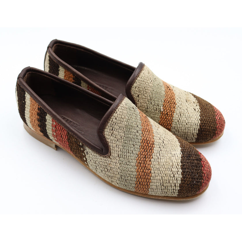 #3812 Handmade Kilim Loafer - Size 38