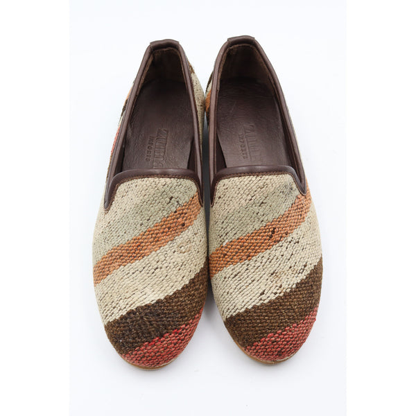 #3812 Handmade Kilim Loafer - Size 38