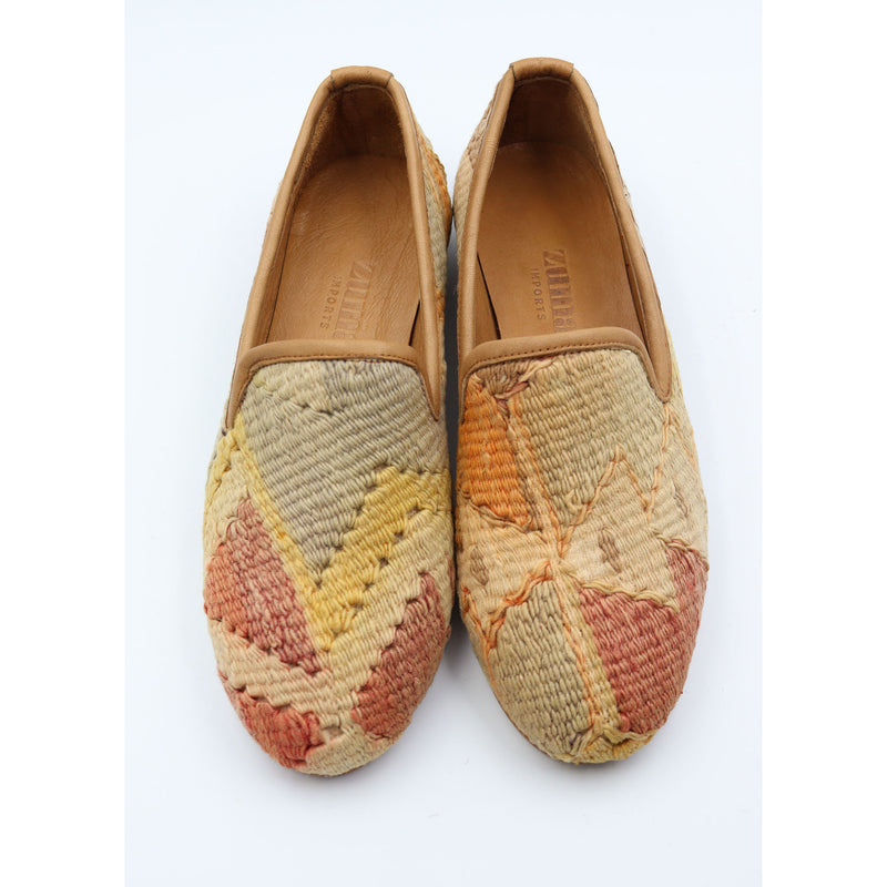 #3804 Handmade Kilim Loafer - Size 38