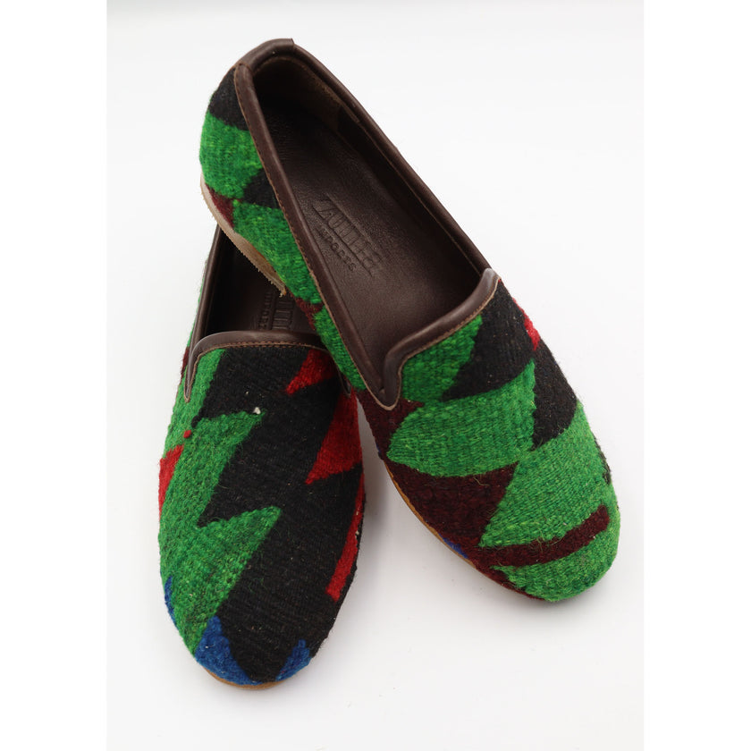 #3808 Handmade Kilim Loafer - Size 38