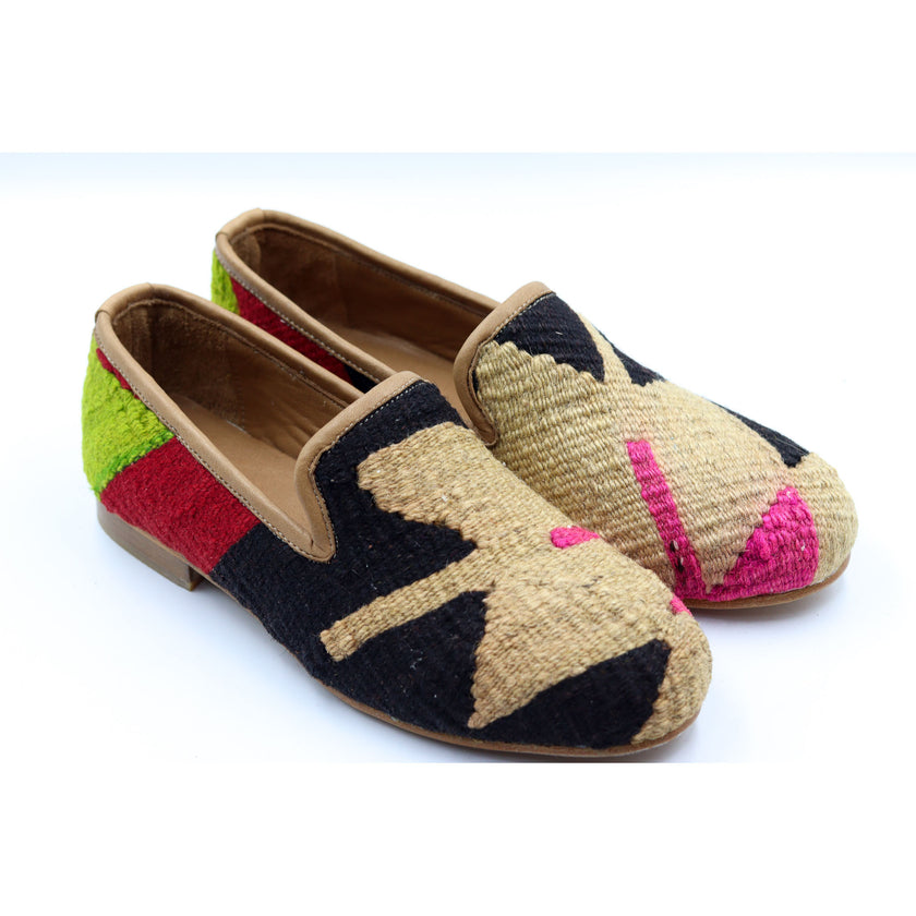 #3901 Handmade Kilim Loafer - Size 39