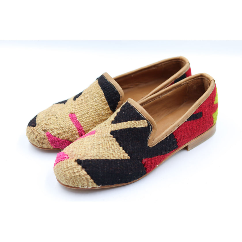 #3901 Handmade Kilim Loafer - Size 39