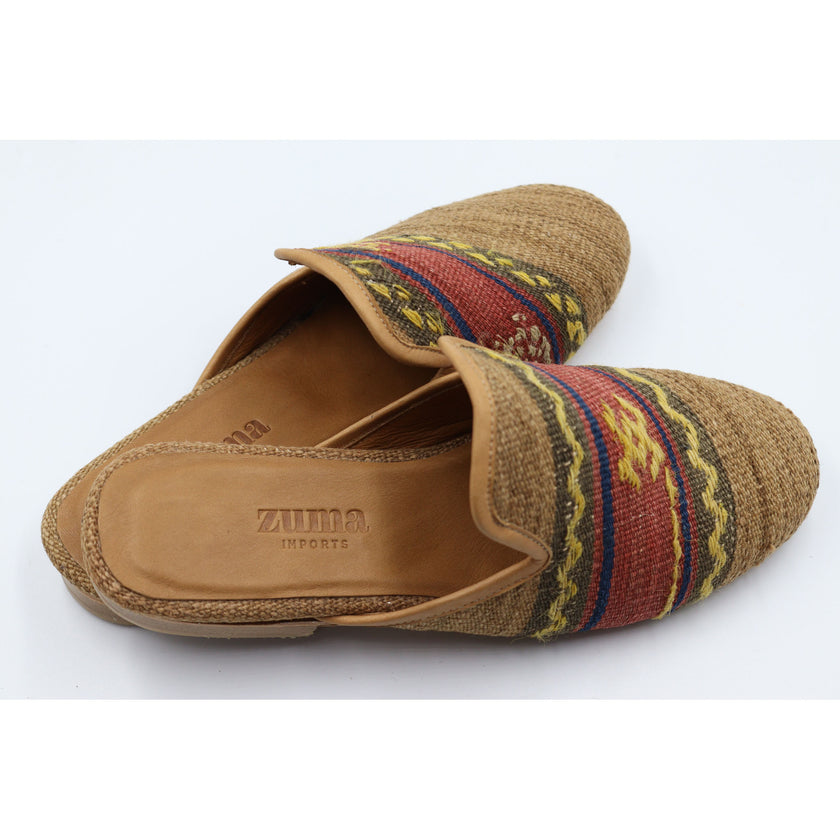 #4201 Handmade Kilim Mule - Size 42 Men