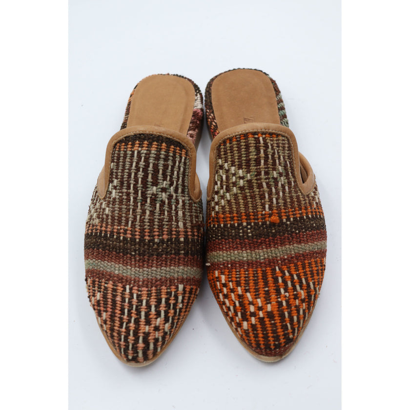 #3713 Handmade Kilim Mule - Size 37