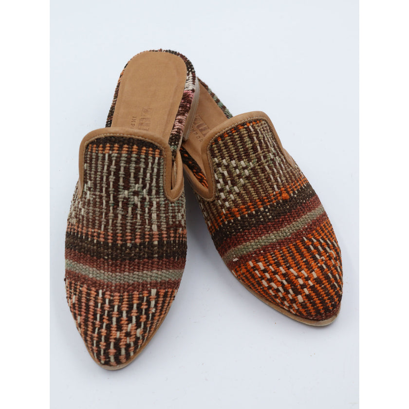 #3713 Handmade Kilim Mule - Size 37