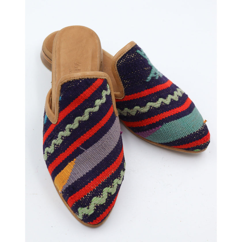 #3714 Handmade Kilim Mule - Size 37