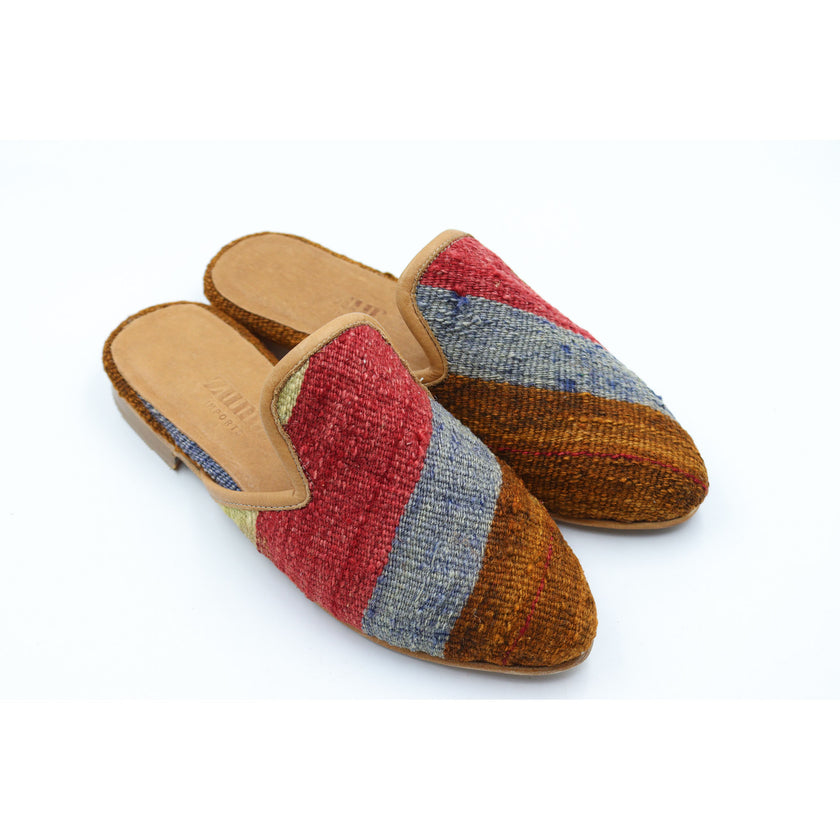 #3716 Handmade Kilim Mule - Size 37