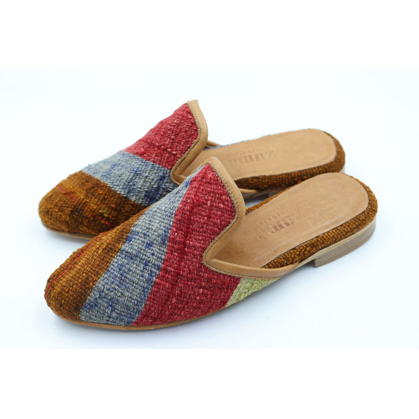 #3716 Handmade Kilim Mule - Size 37