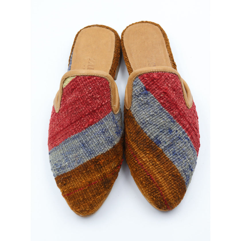 #3716 Handmade Kilim Mule - Size 37