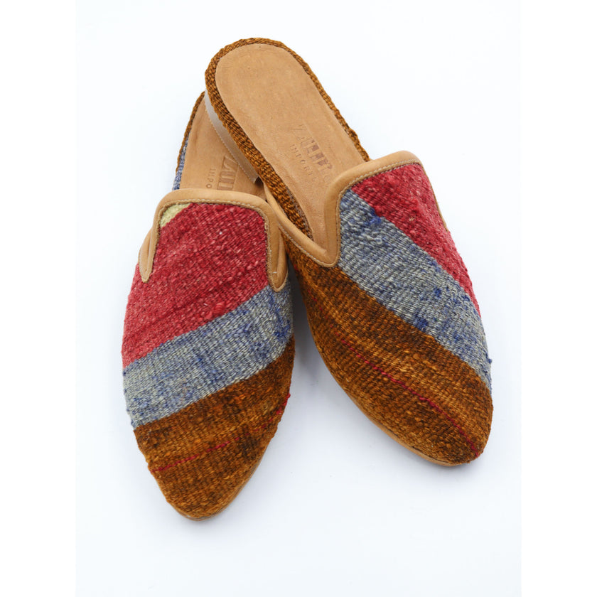 #3716 Handmade Kilim Mule - Size 37