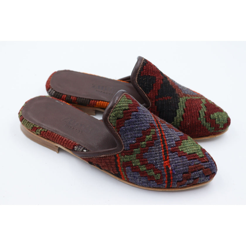 #3707 Handmade Kilim Mule - Size 37