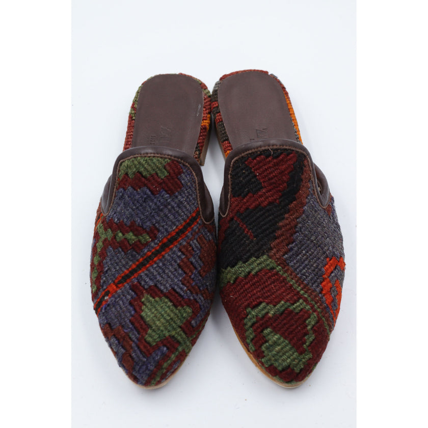 #3707 Handmade Kilim Mule - Size 37