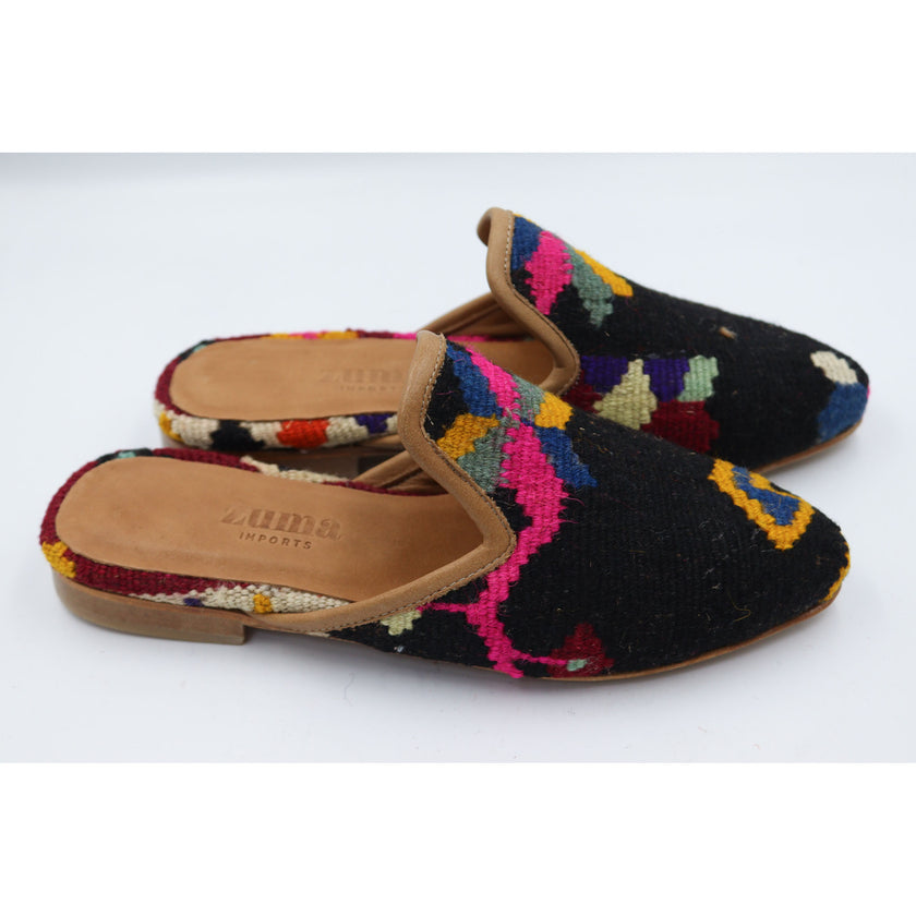 #3811 Handmade Kilim Mule - Size 38