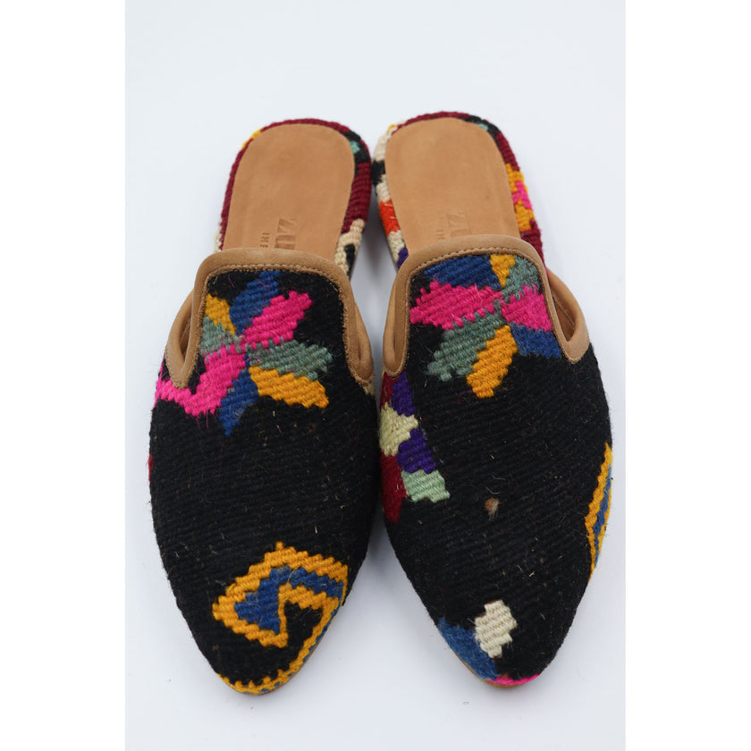 #3811 Handmade Kilim Mule - Size 38