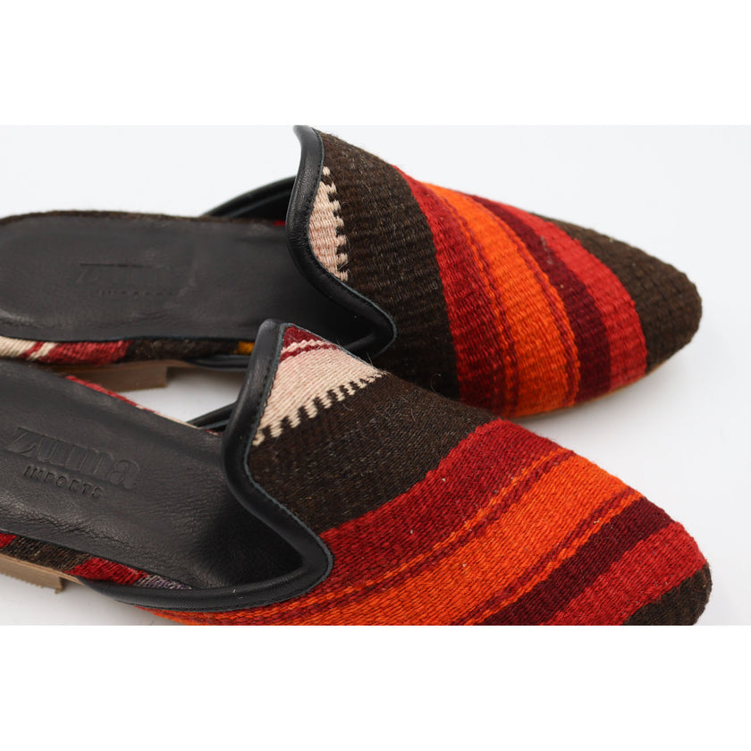 #3819 Handmade Kilim Mule - Size 38