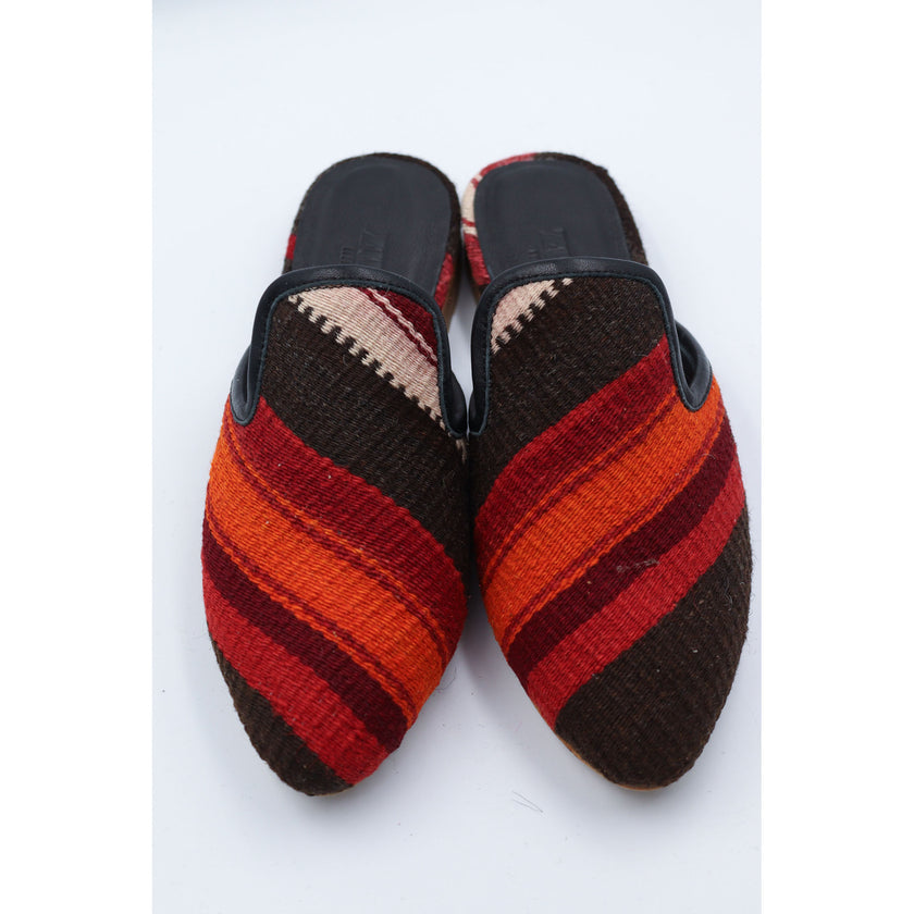 #3819 Handmade Kilim Mule - Size 38