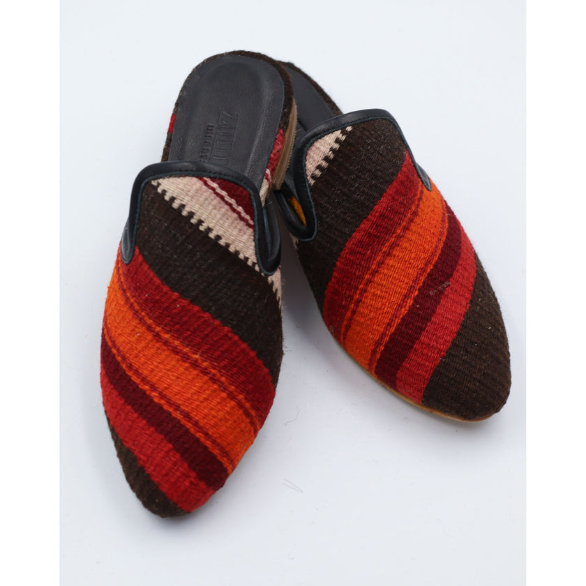 #3819 Handmade Kilim Mule - Size 38