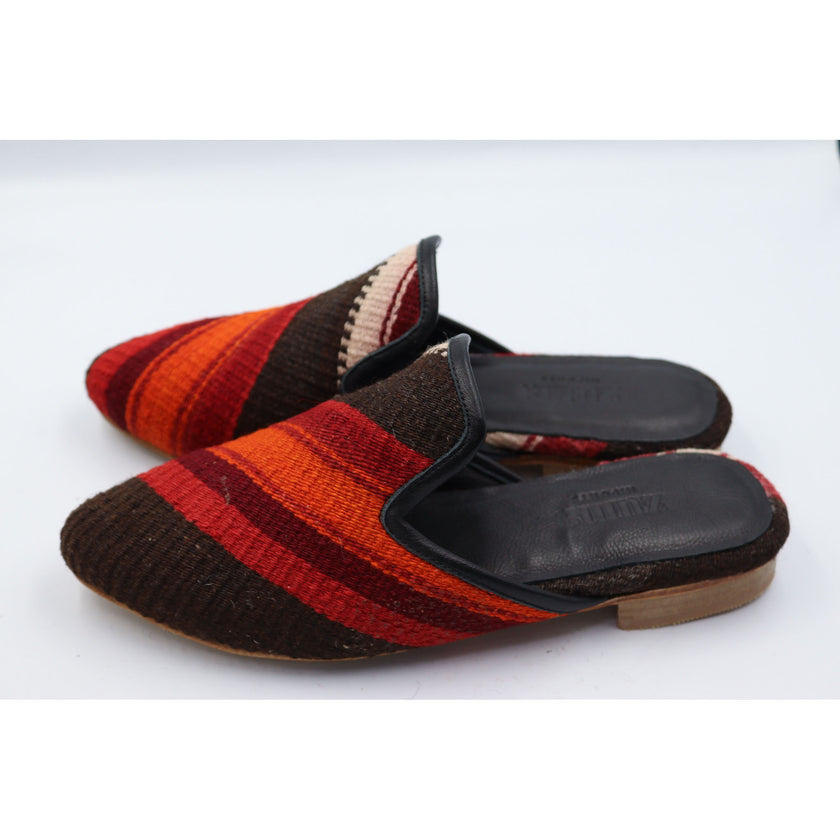 #3819 Handmade Kilim Mule - Size 38