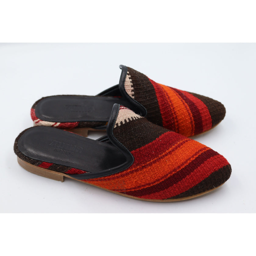 #3819 Handmade Kilim Mule - Size 38