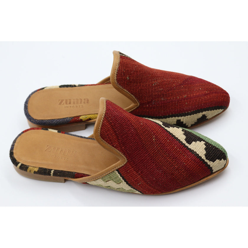 #3801 Handmade Kilim Mule - Size 38