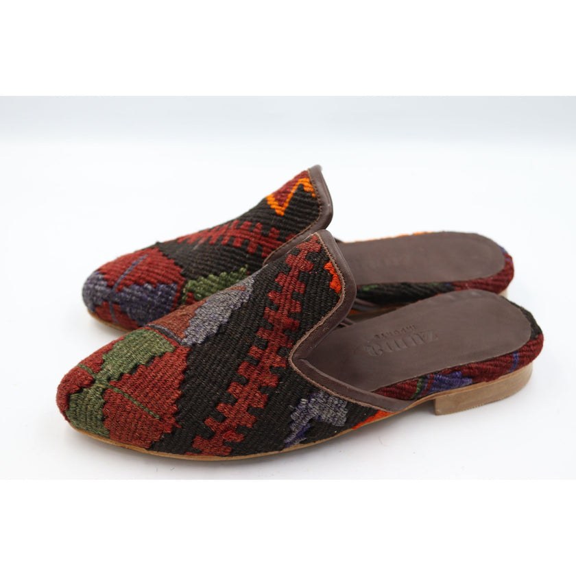 #3820 Handmade Kilim Mule - Size 38