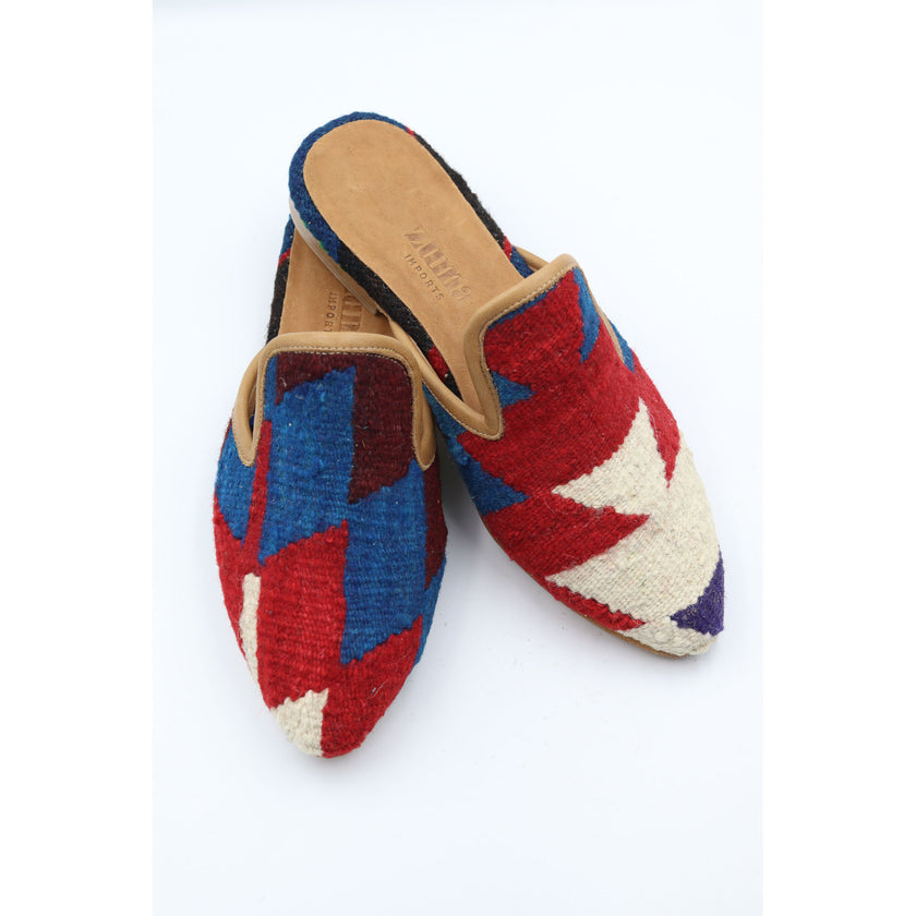 #3918 Handmade Kilim Mule - Size 39