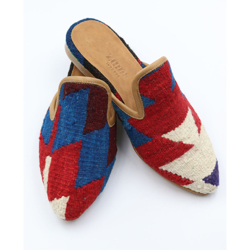 #3918 Handmade Kilim Mule - Size 39