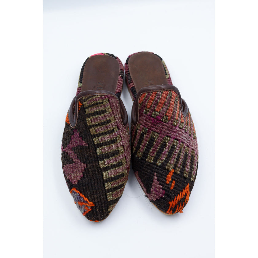 #3919 Handmade Kilim Mule - Size 39