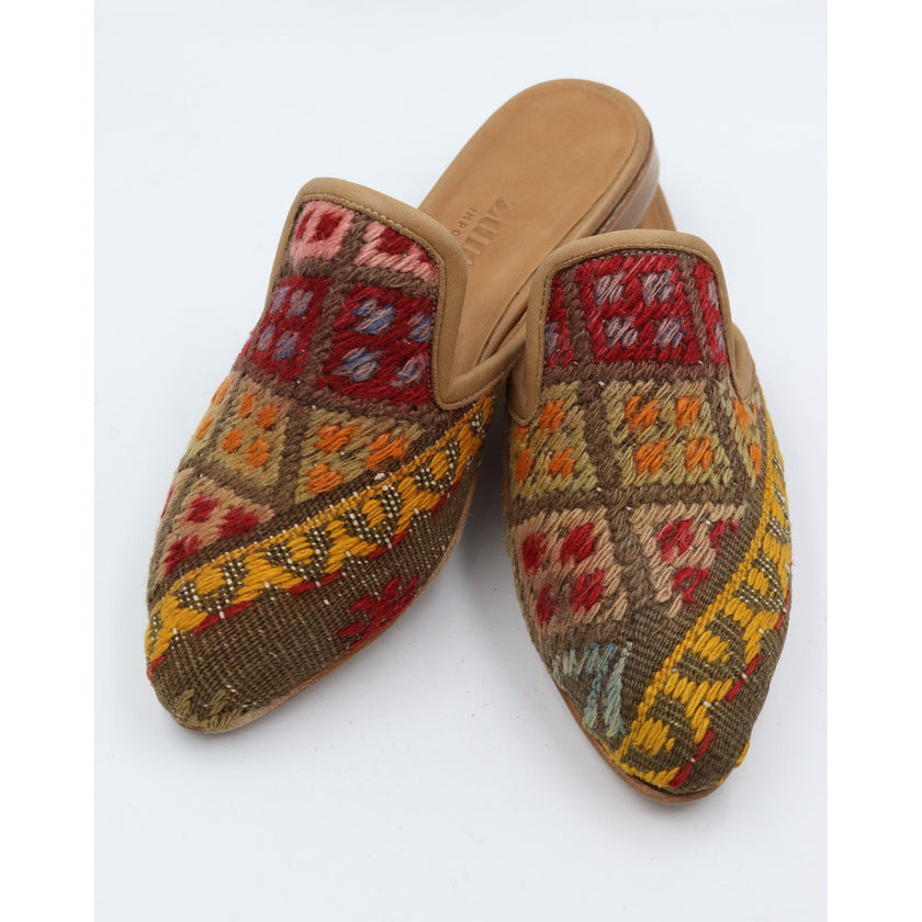 #3923 Handmade Kilim Mule - Size 39