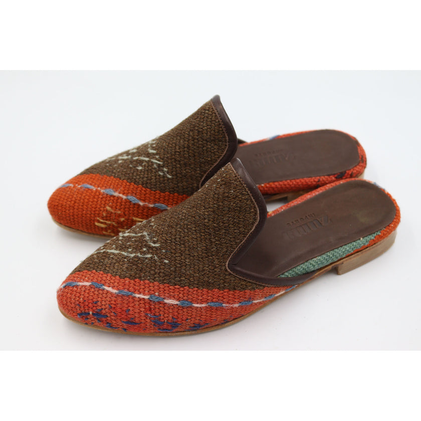 #3909 Handmade Kilim Mule - Size 39