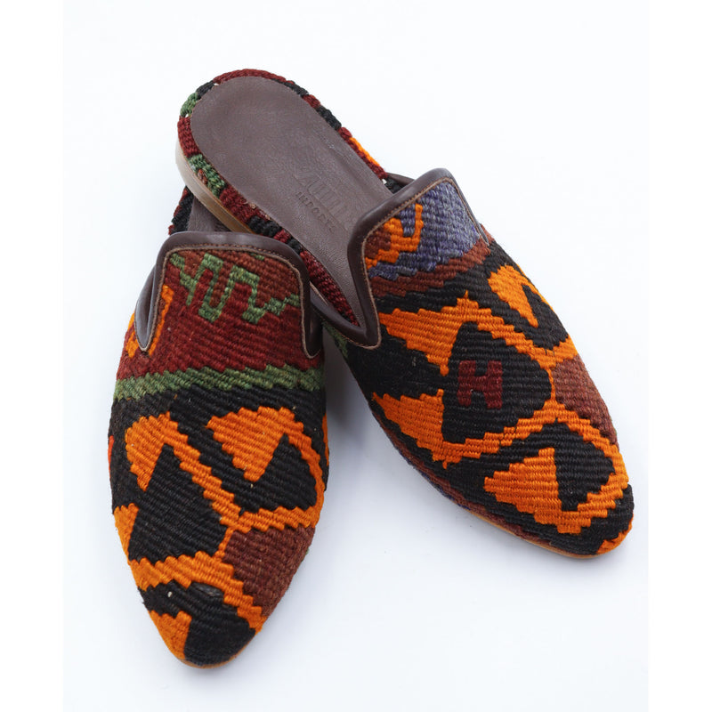 #4017 Handmade Kilim Mule - Size 40