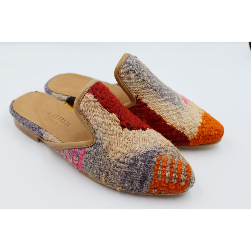 #4007 Handmade Kilim Mule - Size 40